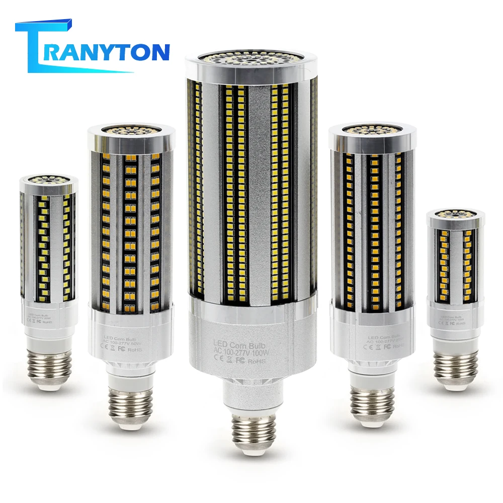

Metal E27 LED Bulb SMD 5730 110V 220V Corn Lamp 84-576 LEDs High Power Energy Saving Light 15W 20W 35W 50W 100W