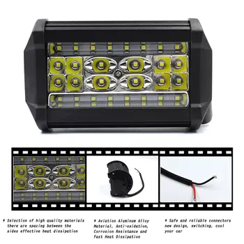 1PC Automotive Led Trinocular 4W 5-Inch Lens 84W / Led Plastic + Glass Stable Performance Off-Road Light Bar
1PC Automotive Led Trinocular 4W 5-Inch Lens 84W / Led Plastic + Glass Stable Performance Off-Road Light Bar