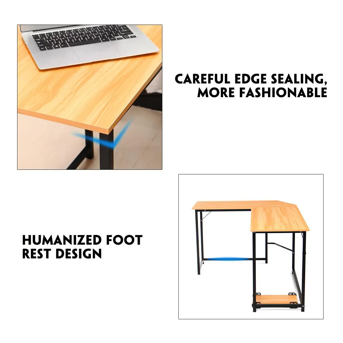 Modern Simple L-Shaped Corner Desktop Computer Desk Table Laptop Table Writing Desk Home Office Furniture Standing Desk meubles Modern Simple L-Shaped Corner Desktop Computer Desk Table Laptop Table Writing Desk Home Office Furniture Standing Desk meubles