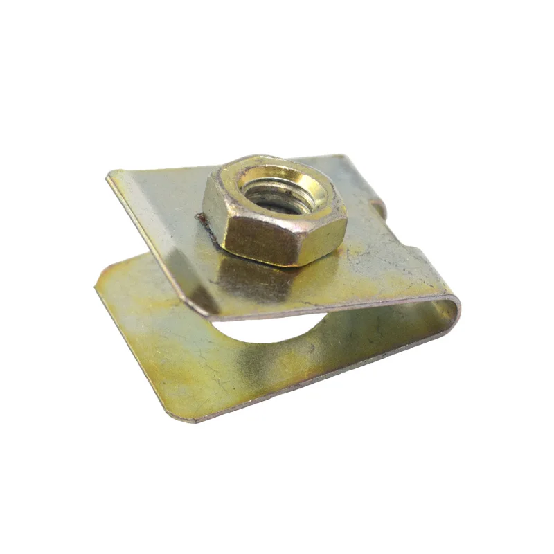 2219 BRAND NEW Metal Zinc Yellow Plated U gasket Nut Clips Clasp Retainer suitable for Size No 6 self tapping screw Rivet
2219 BRAND NEW Metal Zinc Yellow Plated U gasket Nut Clips Clasp Retainer suitable for Size No 6 self tapping screw Rivet