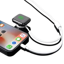 Smart 2 in 1 Magnetic Wireless QI Charger For Apple Watch Series SE/6/5/4/3/2/1 & Fast Charging Cable For All IPhone And IPads
Smart 2 in 1 Magnetic Wireless QI Charger For Apple Watch Series SE/6/5/4/3/2/1 & Fast Charging Cable For All IPhone And IPads