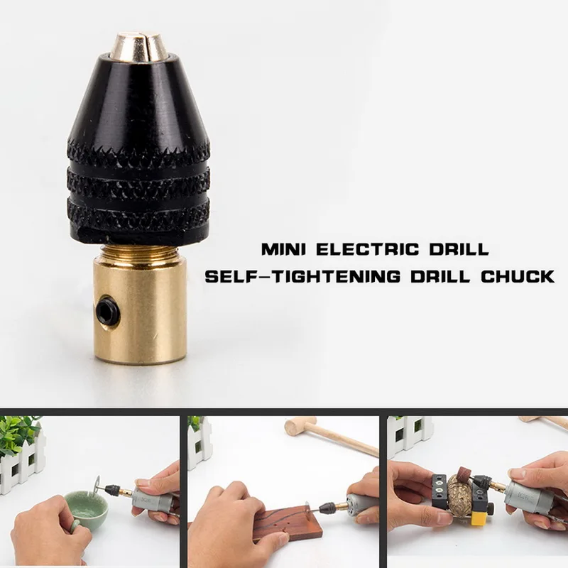 0.1-3.4mm Three - jaw head drill chuck Universal Small For Mini Electronic Drill Chuck Bit Tool Set
0.1-3.4mm Three - jaw head drill chuck Universal Small For Mini Electronic Drill Chuck Bit Tool Set
