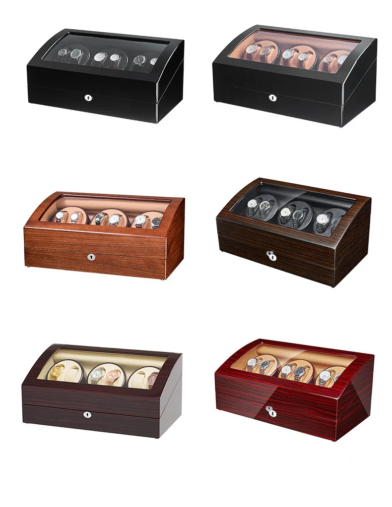 TurnFinger High-end Luxury Mechanical Watch Automatic Winding Box Solid Wood Electric Five-speed Mode Watch Storage Box 2020
TurnFinger High-end Luxury Mechanical Watch Automatic Winding Box Solid Wood Electric Five-speed Mode Watch Storage Box 2020