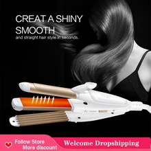 Professional Hair Straightening Corrugated Curling Iron Flat Iron Hair Care 3 In 1 Straightener Salon Hair Styling Tool
Professional Hair Straightening Corrugated Curling Iron Flat Iron Hair Care 3 In 1 Straightener Salon Hair Styling Tool