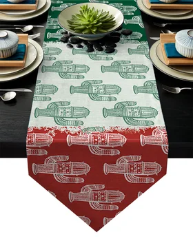 Mexican Ethnic Cactus Plant Table Runner Table Flag Home Party Decorative Tablecloth Table Runners for Wedding
Mexican Ethnic Cactus Plant Table Runner Table Flag Home Party Decorative Tablecloth Table Runners for Wedding