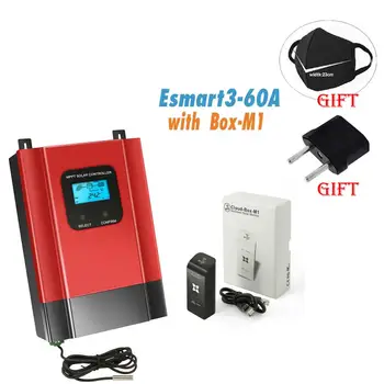 Solar Charge Controller 40A 60A ESmart3 48V 36V 24V 12V Auto Backlight LCD Max 150VDC Input Energy Saving RS485 Port
Solar Charge Controller 40A 60A ESmart3 48V 36V 24V 12V Auto Backlight LCD Max 150VDC Input Energy Saving RS485 Port