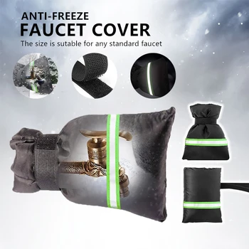 1PC Cold Faucet Anti-icing Protective Cover Oxford Cloth Insulation Anti-freezing Reflective Strip Outdoor Garden Tool
1PC Cold Faucet Anti-icing Protective Cover Oxford Cloth Insulation Anti-freezing Reflective Strip Outdoor Garden Tool