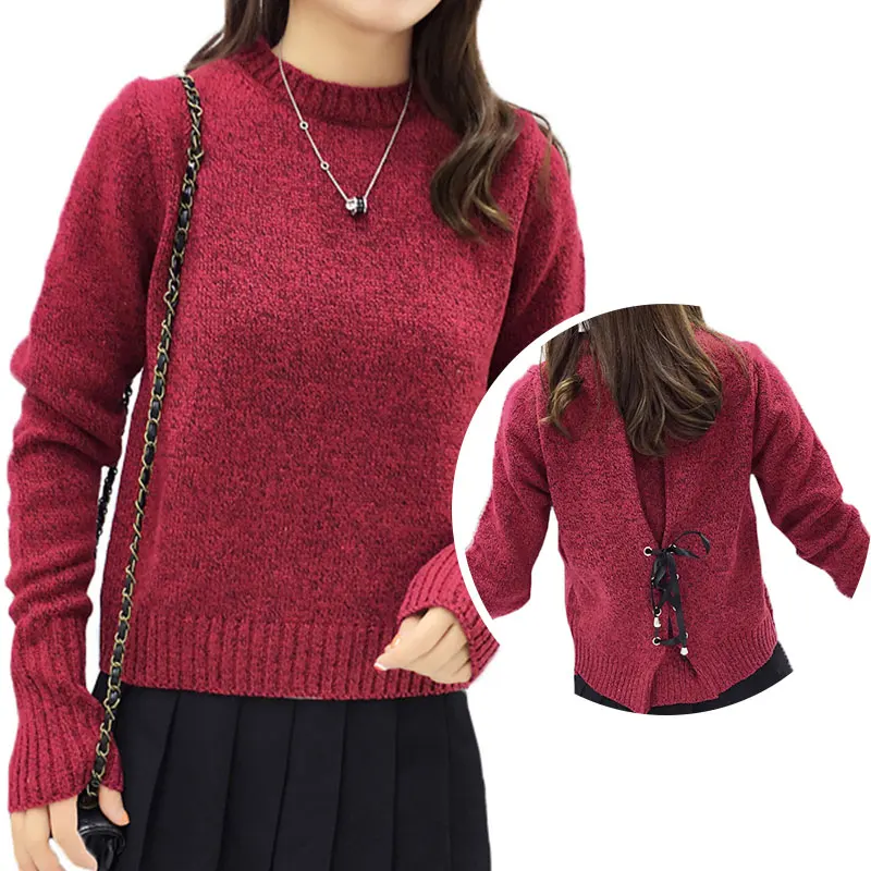 Women Red Sweaters And Pullovers Autumn Winter Long Sleeve Pull Femme Solid Pullover Female Casual Knitted Sweater Fall Fashion
Women Red Sweaters And Pullovers Autumn Winter Long Sleeve Pull Femme Solid Pullover Female Casual Knitted Sweater Fall Fashion