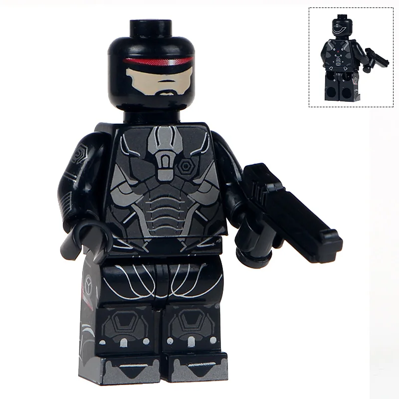 20 pcs/lot WM436 Robocop Super Hero Custom Made Mini Dolls Best Learning Building Blocks Blocks Children Gifts Toys
20 pcs/lot WM436 Robocop Super Hero Custom Made Mini Dolls Best Learning Building Blocks Blocks Children Gifts Toys