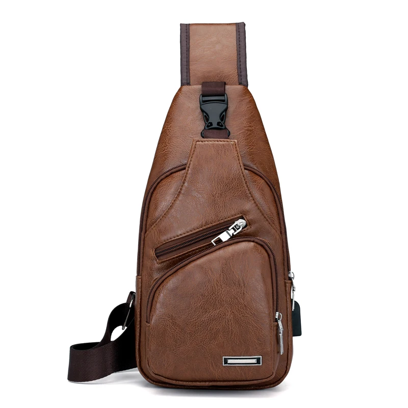 New Sling Bag PU Chest Pack Men Messenger Bags Casual Travel Fanny Flap Male Small Retro Shoulder Bag
New Sling Bag PU Chest Pack Men Messenger Bags Casual Travel Fanny Flap Male Small Retro Shoulder Bag