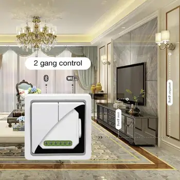 Wifi Smart Tuya S04 2C Smart DIY WiFi Switch Module Support An External Switch Work for Alexa Google Assistant
Wifi Smart Tuya S04 2C Smart DIY WiFi Switch Module Support An External Switch Work for Alexa Google Assistant