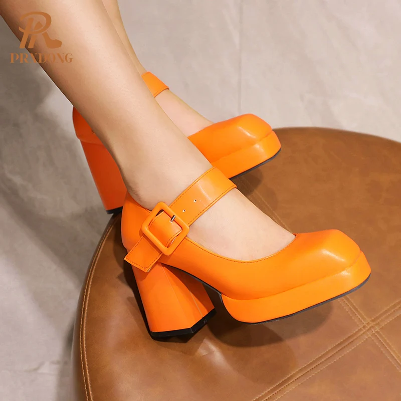 2022 New Spring Women Pumps Thick High Heels Platform Black White Dress Party Office Lady Shoes Retro Mary Janes Big Size 34-45
2022 New Spring Women Pumps Thick High Heels Platform Black White Dress Party Office Lady Shoes Retro Mary Janes Big Size 34-45