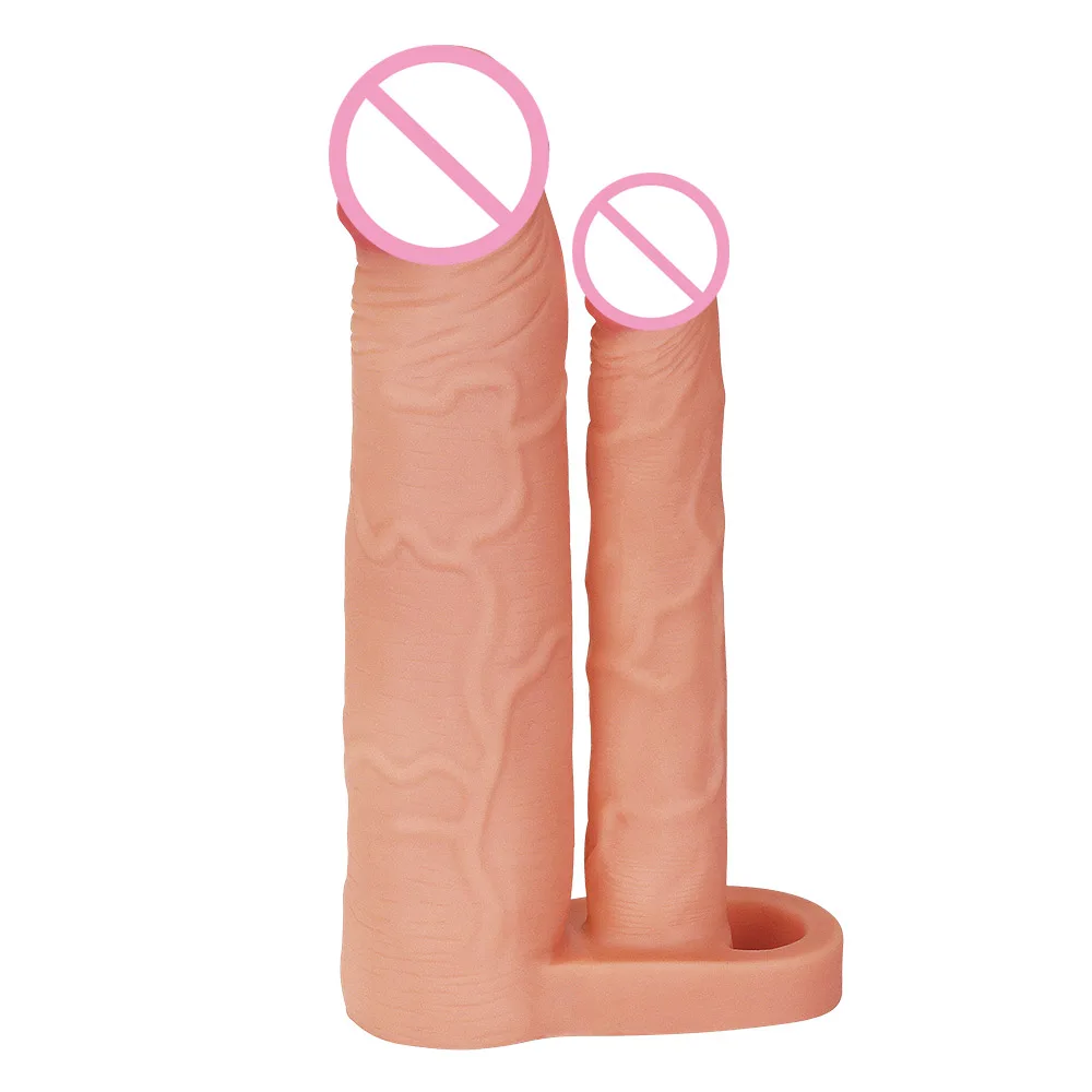 Насадка Lovetoy Pleasure X-Tender Penis Sleeve, телесная LV1054 - LoveToy (Китай) - Насадки на Член - Купить