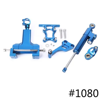Motorcycle CNC Steering Damper Stabilizer w/ Bracket Set Saftety Control Anodized Aluminum Parts For Yamaha MT-07 MT07 2013-2017
Motorcycle CNC Steering Damper Stabilizer w/ Bracket Set Saftety Control Anodized Aluminum Parts For Yamaha MT-07 MT07 2013-2017