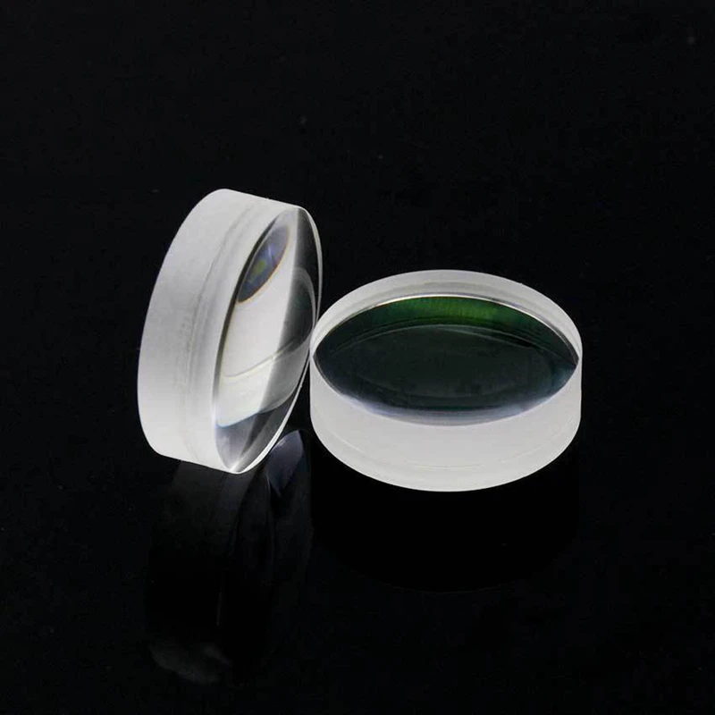 Doublet lens cemented convex for optical use with focal length 46.67 MM and coating 400~700 NM
Doublet lens cemented convex for optical use with focal length 46.67 MM and coating 400~700 NM