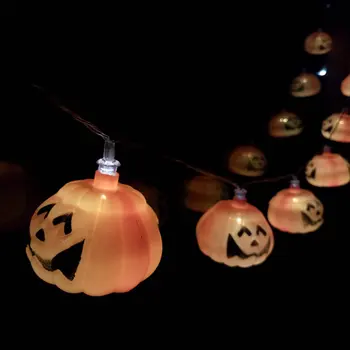 Jack-o-lanterns Pumpkin Battery Operated For Halloween Party Christmas Decoration Waterproof LED String Lights Flashlight
Jack-o-lanterns Pumpkin Battery Operated For Halloween Party Christmas Decoration Waterproof LED String Lights Flashlight