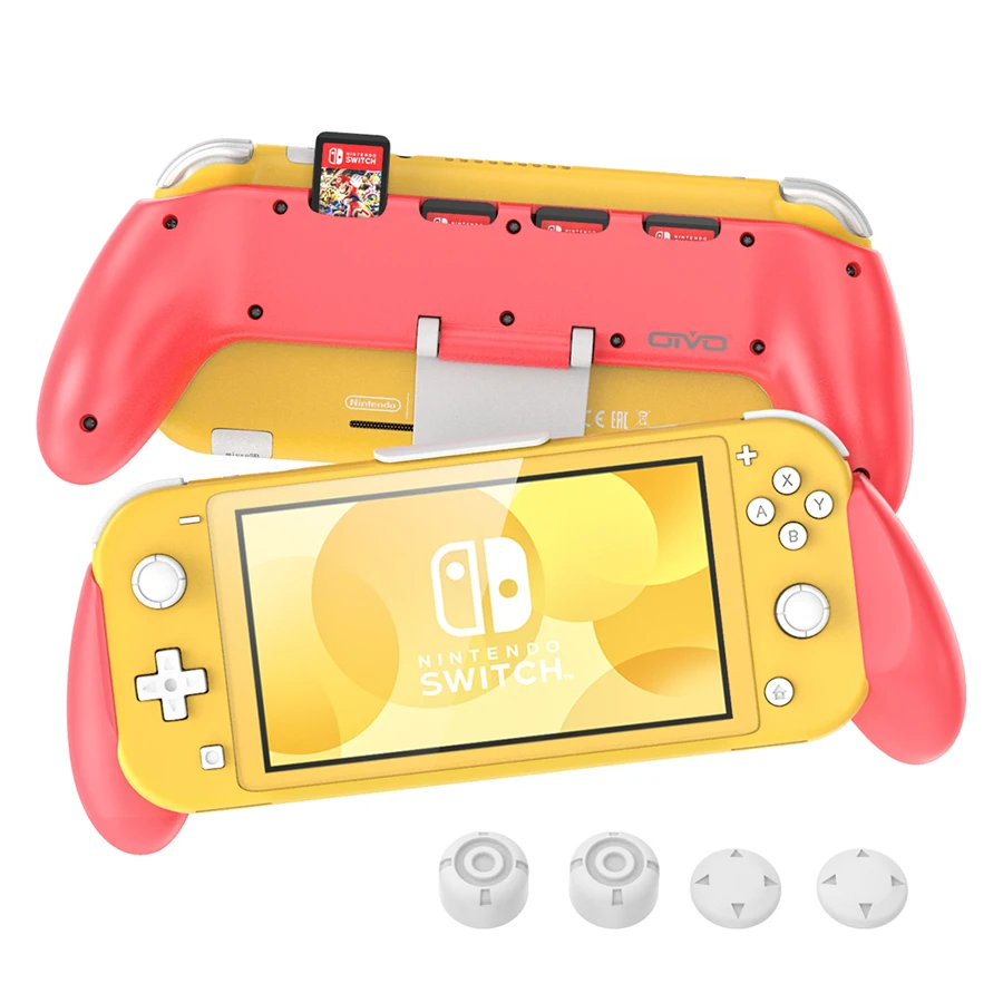 OIVO для Nintendo Switch Lite Ручка Стенд держатель Асимметричный контроллер открытка колес