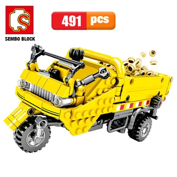 Sembo Block Technic Series Engineering Vehicle Model Set 491Pcs Building Blocks Bricks Educational Toys For Children Kids Gifts
Sembo Block Technic Series Engineering Vehicle Model Set 491Pcs Building Blocks Bricks Educational Toys For Children Kids Gifts