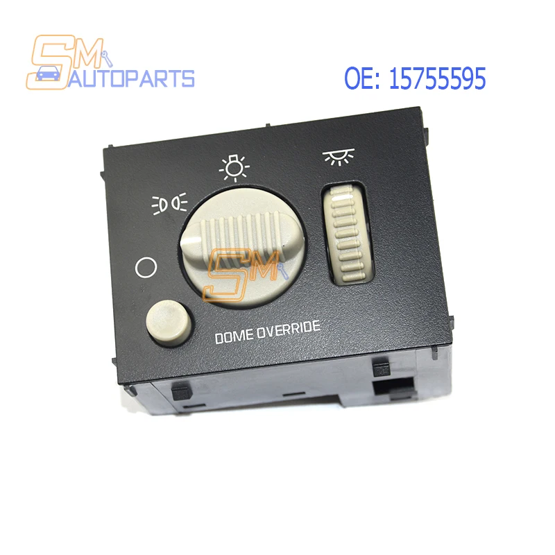 Headlight Switch 15755595 For Chevy Silverado Suburban 1500 2500 Tahoe GMC Sierra Yukon 1999-2002
Headlight Switch 15755595 For Chevy Silverado Suburban 1500 2500 Tahoe GMC Sierra Yukon 1999-2002