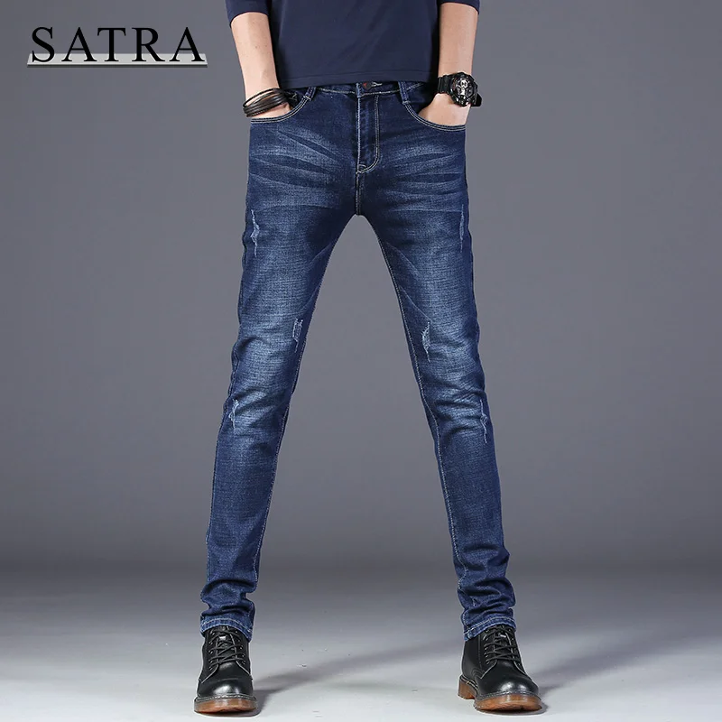 SATRA 2021 New Arrival Four Seasons High Quality Casual Slim Men Jeans,Men's Pencil Pants Fashion Mid-waist Jeans
SATRA 2021 New Arrival Four Seasons High Quality Casual Slim Men Jeans,Men's Pencil Pants Fashion Mid-waist Jeans
