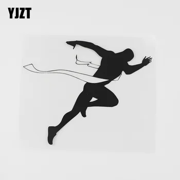 YJZT 14.2CMX11.3CM Running Motivation Runner Run Vinyl Car Sticker Black/Silver 8A-0826
YJZT 14.2CMX11.3CM Running Motivation Runner Run Vinyl Car Sticker Black/Silver 8A-0826