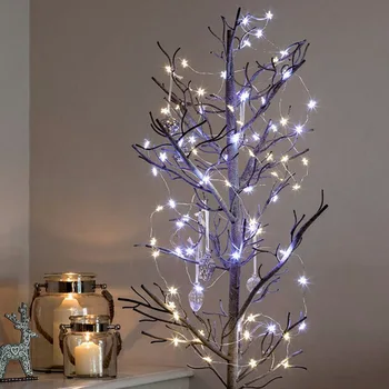 2 Meters 20 LED Light String Battery Powered USB Waterproof String Silver Line Firefly Holiday Light Strip Christmas Tree Decor
2 Meters 20 LED Light String Battery Powered USB Waterproof String Silver Line Firefly Holiday Light Strip Christmas Tree Decor