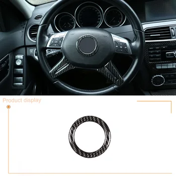 1 Pcs Soft Carbon Fiber Car Steering Wheel Decoration Ring Trim Stickers For Mercedes Benz C Class W204 2007-2013 C180 C200 C260 
1 Pcs Soft Carbon Fiber Car Steering Wheel Decoration Ring Trim Stickers For Mercedes Benz C Class W204 2007-2013 C180 C200 C260