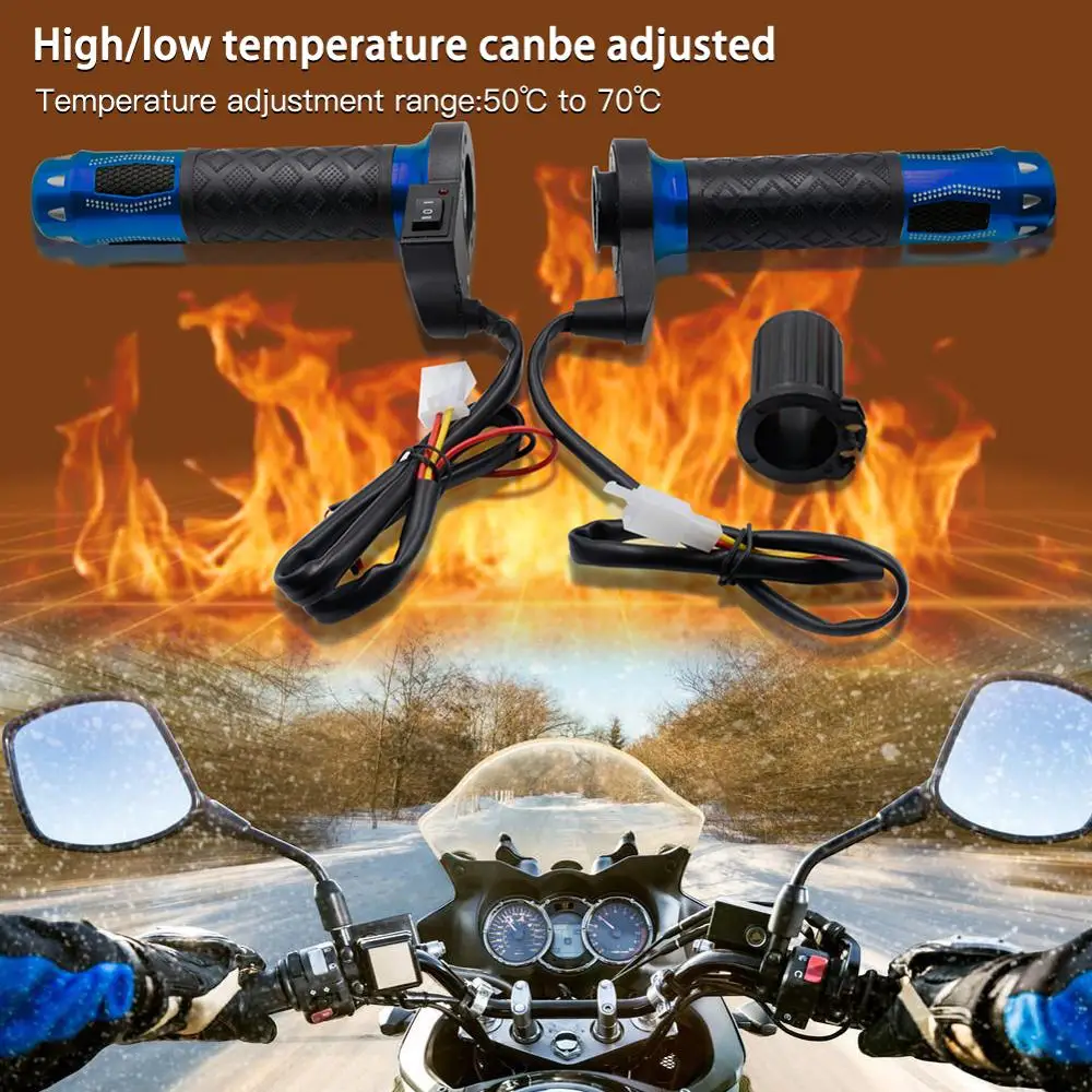 Hot ! Electric Heating Handlebar Motorcycle Heated Handle Grip Motorcycle Switch Three-level Thermostat Motorcycle Heating Grips
Hot ! Electric Heating Handlebar Motorcycle Heated Handle Grip Motorcycle Switch Three-level Thermostat Motorcycle Heating Grips