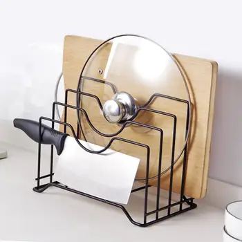Metal Iron Art Multi-function Pot Cover Frame Chopping Board Knife Board Utensils Kitchen Storage Racks Organizer
Metal Iron Art Multi-function Pot Cover Frame Chopping Board Knife Board Utensils Kitchen Storage Racks Organizer