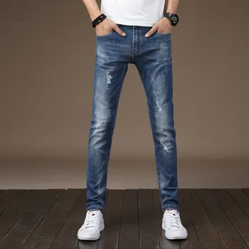 2019 the new men's cultivate one's morality spring little cow trousers green fashion joker little cowboy pants
2019 the new men's cultivate one's morality spring little cow trousers green fashion joker little cowboy pants
