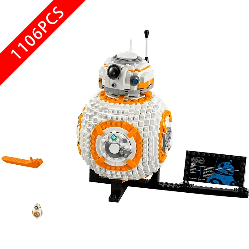 NEW StarWarsing BB8 Star Wars Robot Set Genuine With lepinnglys Series 75187 Set Building Blocks Bricks Toys StarWars
NEW StarWarsing BB8 Star Wars Robot Set Genuine With lepinnglys Series 75187 Set Building Blocks Bricks Toys StarWars