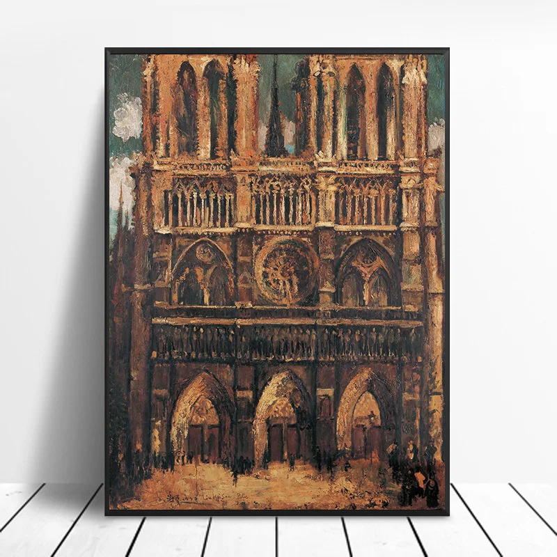 Notre Dame Decorative Painting Core Canvas Hanging Painting Foreign Trade Supply of Goods Cross Border Electricity Supplier New
Notre Dame Decorative Painting Core Canvas Hanging Painting Foreign Trade Supply of Goods Cross Border Electricity Supplier New