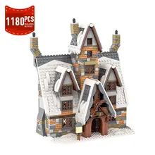 MOC Magice World Movie Collection Architecture Winter Village Building Blocks City Street View Snow House Model Bricks Toys Gift
MOC Magice World Movie Collection Architecture Winter Village Building Blocks City Street View Snow House Model Bricks Toys Gift