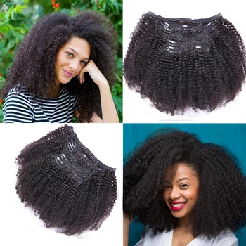 Afro Curly Clip In Human Hair Extensions 8pcs/set Brazilian African American Clip In Human Hair Extensions Clip Ins Curl Coily
Afro Curly Clip In Human Hair Extensions 8pcs/set Brazilian African American Clip In Human Hair Extensions Clip Ins Curl Coily