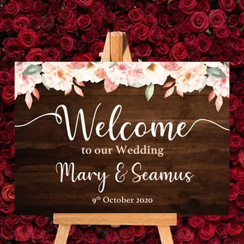 Custom Welcome to our Wedding Board,Personalized Wooden Welcome Sign with Your Own Text for Big Event Decor,Rustic Wedding Sign
Custom Welcome to our Wedding Board,Personalized Wooden Welcome Sign with Your Own Text for Big Event Decor,Rustic Wedding Sign