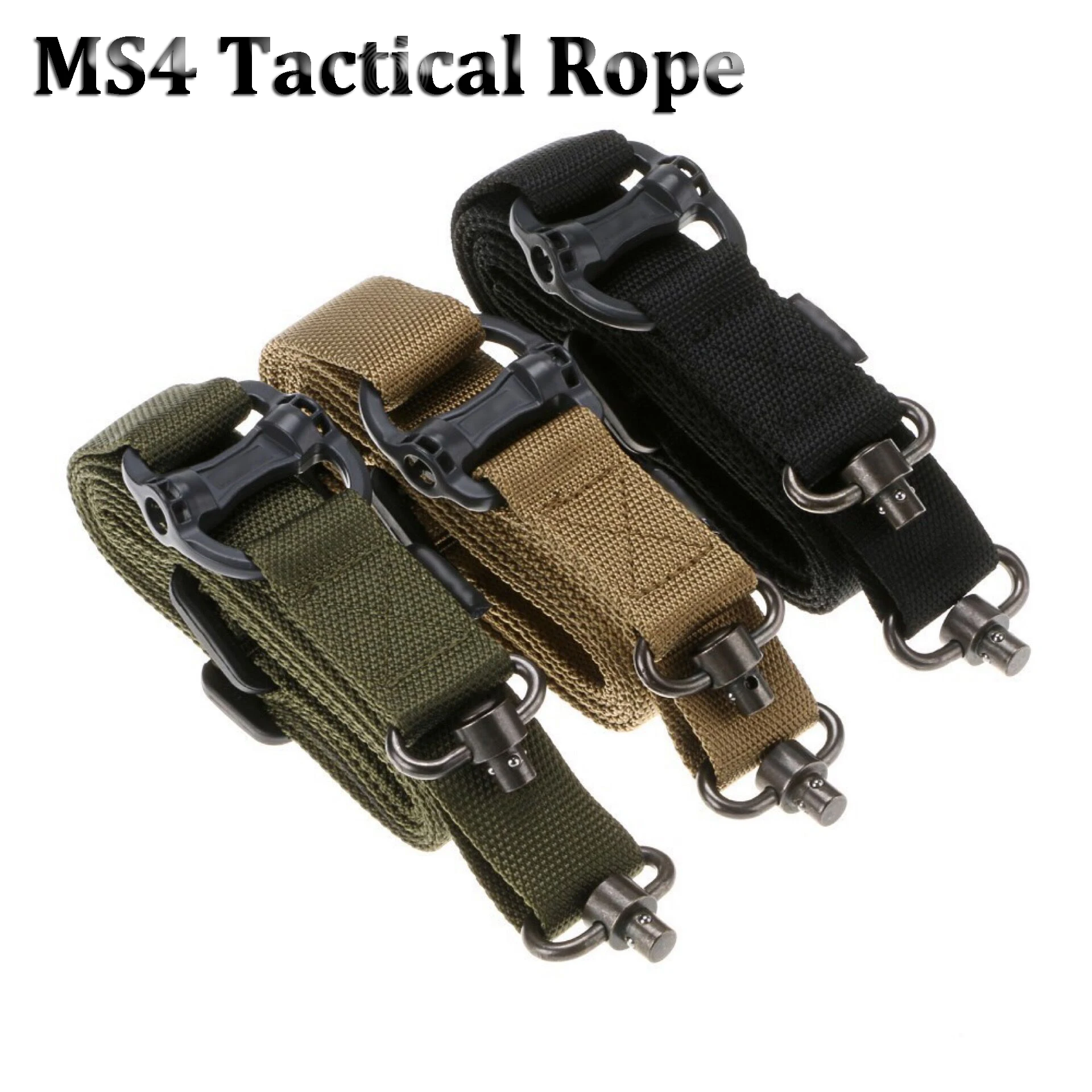 MS4 Tactical Rope Gun Sling Belt Adjustable 2 Points Tactical Rifle Gun Sling Quick Detach QD trap For Outdoor Nylon Belt Rope
MS4 Tactical Rope Gun Sling Belt Adjustable 2 Points Tactical Rifle Gun Sling Quick Detach QD trap For Outdoor Nylon Belt Rope