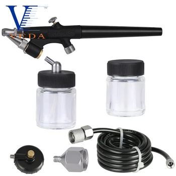0.8mm Nozzle Airbrush Set 22cc Single-Action External Mix Siphon Feed Airbrush Set with 0.8mm Tip and 1/8" or M5 air inlet 
0.8mm Nozzle Airbrush Set 22cc Single-Action External Mix Siphon Feed Airbrush Set with 0.8mm Tip and 1/8" or M5 air inlet