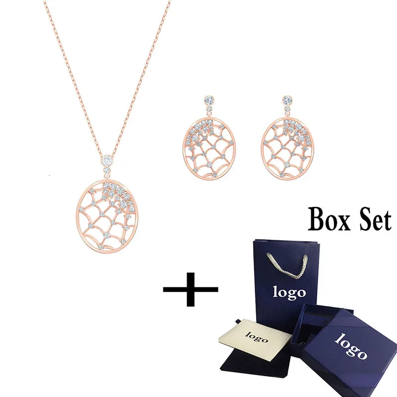 SWA 2019 Trends In New Fashion PRECISAMENT Ice Set Pink Penguin Gold Round Crystal Spider Web from Crystal Jewel Crystal Collar
SWA 2019 Trends In New Fashion PRECISAMENT Ice Set Pink Penguin Gold Round Crystal Spider Web from Crystal Jewel Crystal Collar