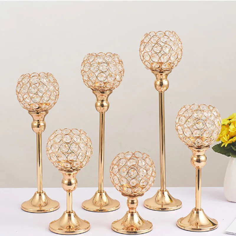 12-43CM European Crystal Table Candle Holders Wrought Iron Candlestick Wedding Party Christmas Home Decorations
12-43CM European Crystal Table Candle Holders Wrought Iron Candlestick Wedding Party Christmas Home Decorations