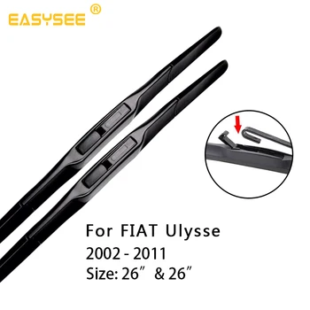 Car Windscreen windshield Wiper Blades for FIAT Ulysse Fit Hook Arms 2002 2003 2004 2005 2006 2007 2008 2009 2010 2011 26"&26"
Car Windscreen windshield Wiper Blades for FIAT Ulysse Fit Hook Arms 2002 2003 2004 2005 2006 2007 2008 2009 2010 2011 26"&26"