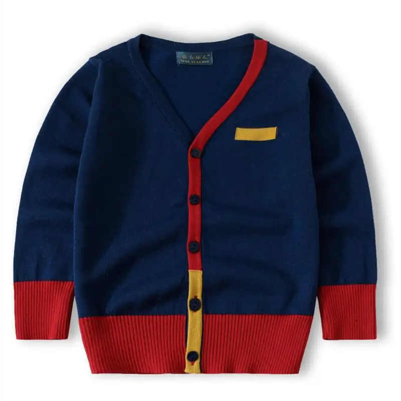 Rlyaeiz Children's Sweater 2018 Spring Autumn Casual Kids Color Patchwork Knitwear Cardigan V-neck Knitting Baby Boys Sweater
Rlyaeiz Children's Sweater 2018 Spring Autumn Casual Kids Color Patchwork Knitwear Cardigan V-neck Knitting Baby Boys Sweater