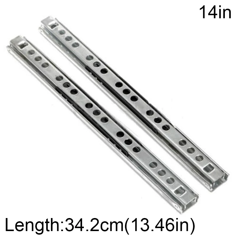 1Pair Drawer Runners Groove Ball Bearing Heavy Duty Ball Side Slide Rail Mute 
1Pair Drawer Runners Groove Ball Bearing Heavy Duty Ball Side Slide Rail Mute