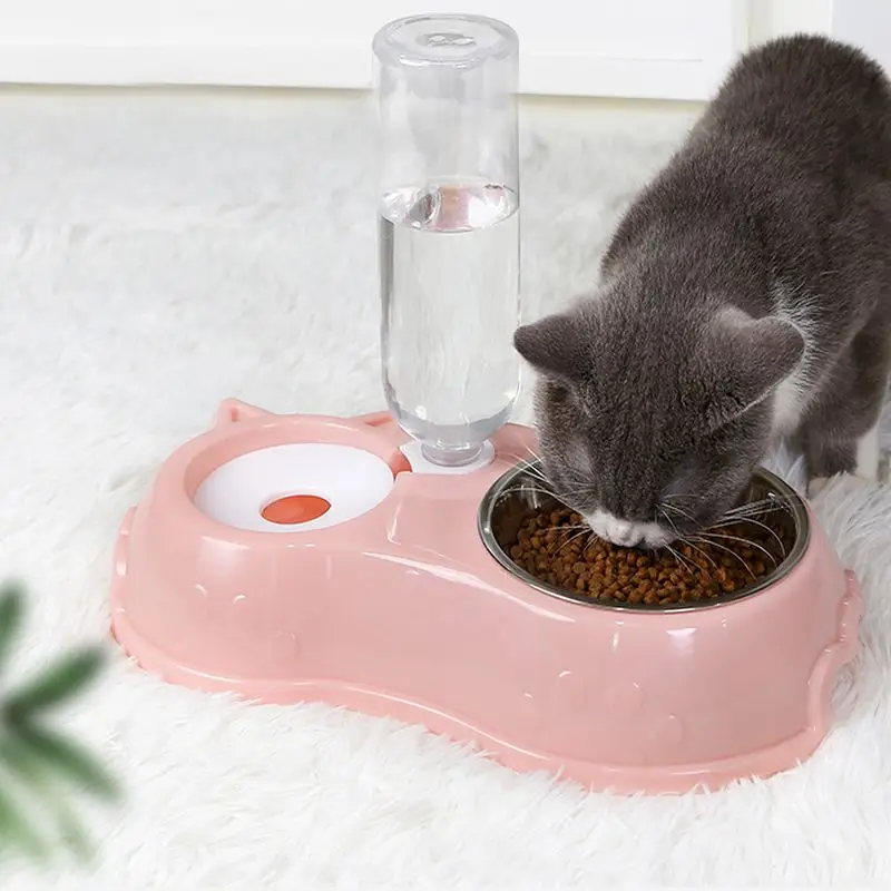 Pets Double Bowls Feeders Automatic Water Fountain for Cats Water Bottle Feeder Dog Water Dispenser Cat Bowl Pet Supplies
Pets Double Bowls Feeders Automatic Water Fountain for Cats Water Bottle Feeder Dog Water Dispenser Cat Bowl Pet Supplies