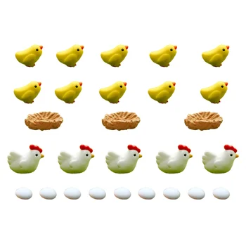 27pcs Desktop Decor Chick Family Funny Lovely Micro Landscape Adornment Tabletop Ornaments Resin Craft for Office Home
27pcs Desktop Decor Chick Family Funny Lovely Micro Landscape Adornment Tabletop Ornaments Resin Craft for Office Home