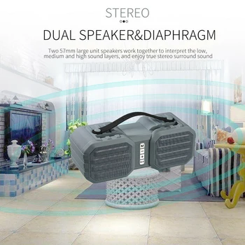 X8 Portable Bluetooth Speaker TWS Wireless Loudspeaker with FM Radio AUX TF USB Lightweight Portable Music Elements
X8 Portable Bluetooth Speaker TWS Wireless Loudspeaker with FM Radio AUX TF USB Lightweight Portable Music Elements