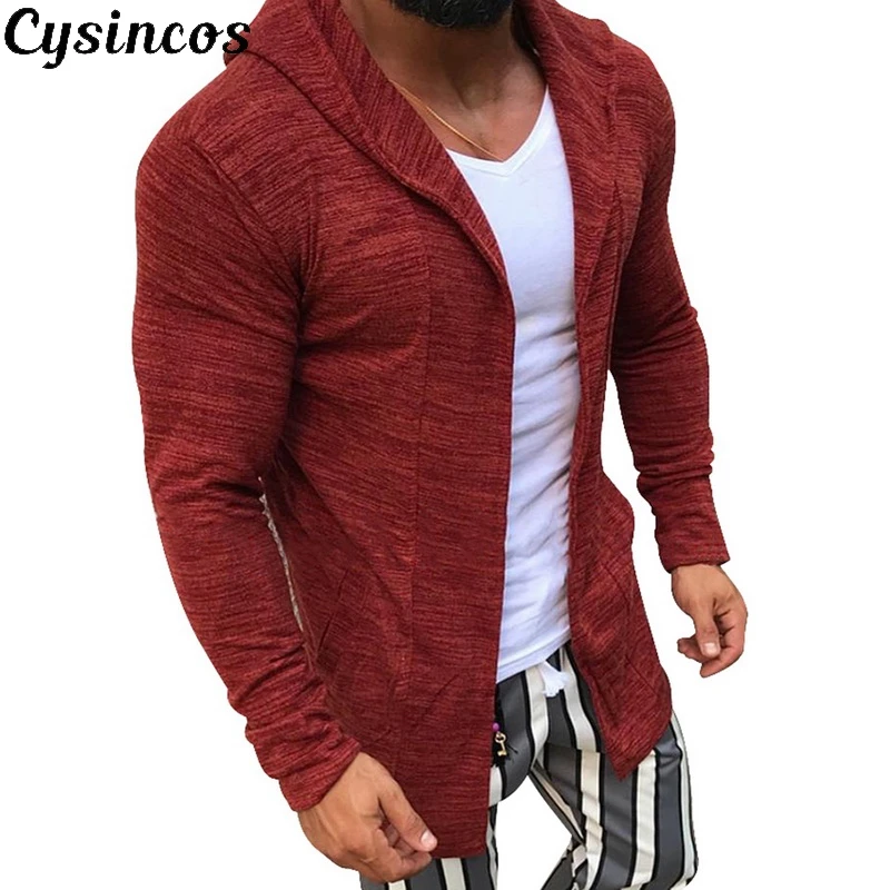 CYSINCOS 2019 New Men's Autumn Cardigan Sweaters Male Casual Knitted Sweater Coat Solid Color Long Sleeve Slim Fit Outerwear
CYSINCOS 2019 New Men's Autumn Cardigan Sweaters Male Casual Knitted Sweater Coat Solid Color Long Sleeve Slim Fit Outerwear