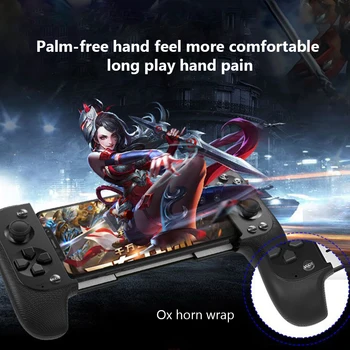 2020 New Game Controller Wireless Bluetooth Gamepad Extendable Joypad Joystick for Android/IOS Phone Tablet Windows PC Gamepad
2020 New Game Controller Wireless Bluetooth Gamepad Extendable Joypad Joystick for Android/IOS Phone Tablet Windows PC Gamepad