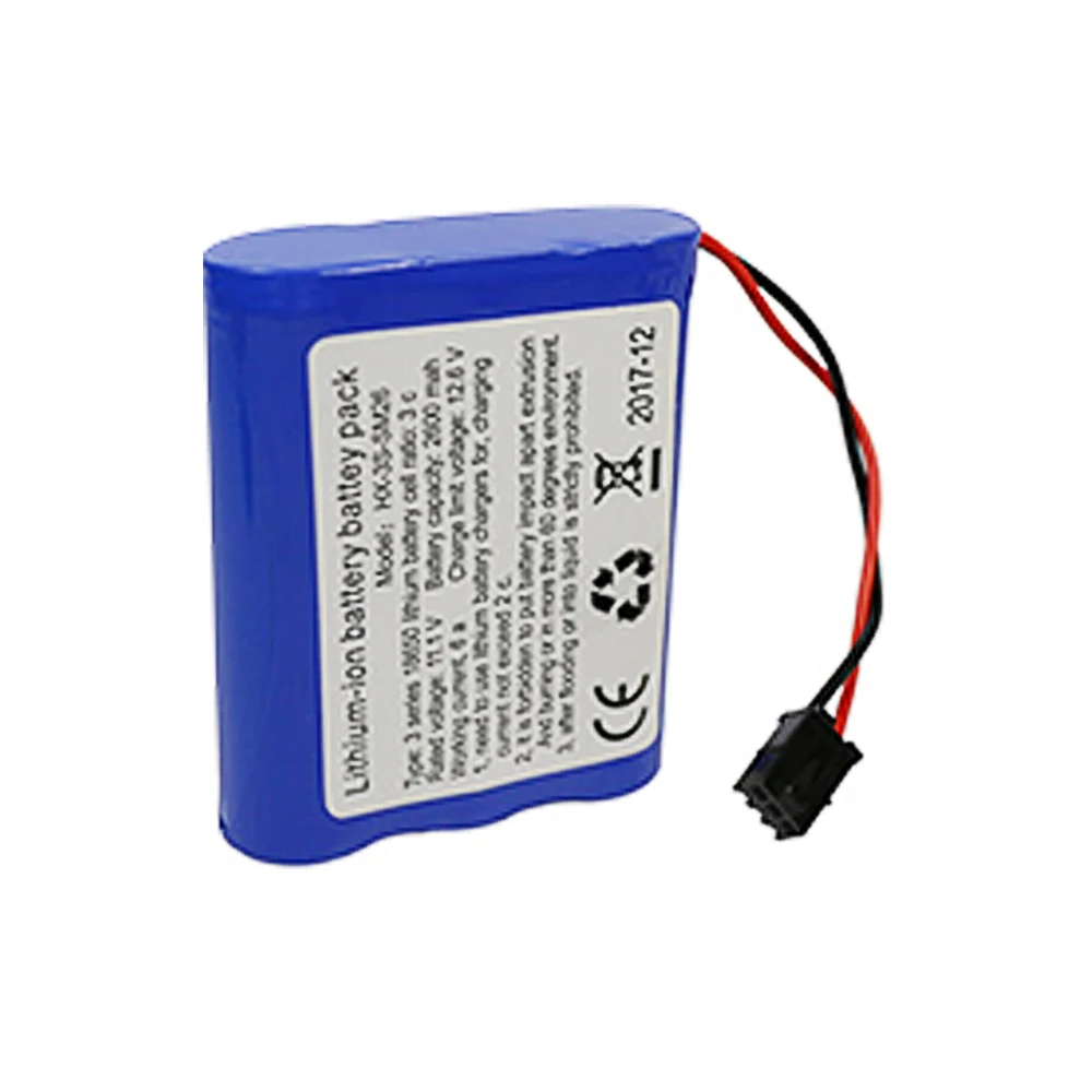 11.1v 2600mAh Li-Ion Rechargeable Battery for PUPPYOO V-M611A V-M611 M611 vacuum cleaner mopping robot Accessories parts
11.1v 2600mAh Li-Ion Rechargeable Battery for PUPPYOO V-M611A V-M611 M611 vacuum cleaner mopping robot Accessories parts