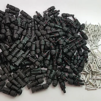 200 Pairs/lot Connector Solar Connectors Solar Panel Connectors Male & Female IP67 TUV 1000Vdc for PV cable 2.5/4/6mm
200 Pairs/lot Connector Solar Connectors Solar Panel Connectors Male & Female IP67 TUV 1000Vdc for PV cable 2.5/4/6mm