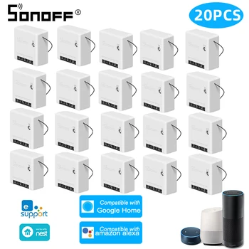 Sonoff Mini Diy Two Way Smart Switch Automation Voice Remote Control Wifi Switch Relay Module Work With Alexa Google Home
Sonoff Mini Diy Two Way Smart Switch Automation Voice Remote Control Wifi Switch Relay Module Work With Alexa Google Home